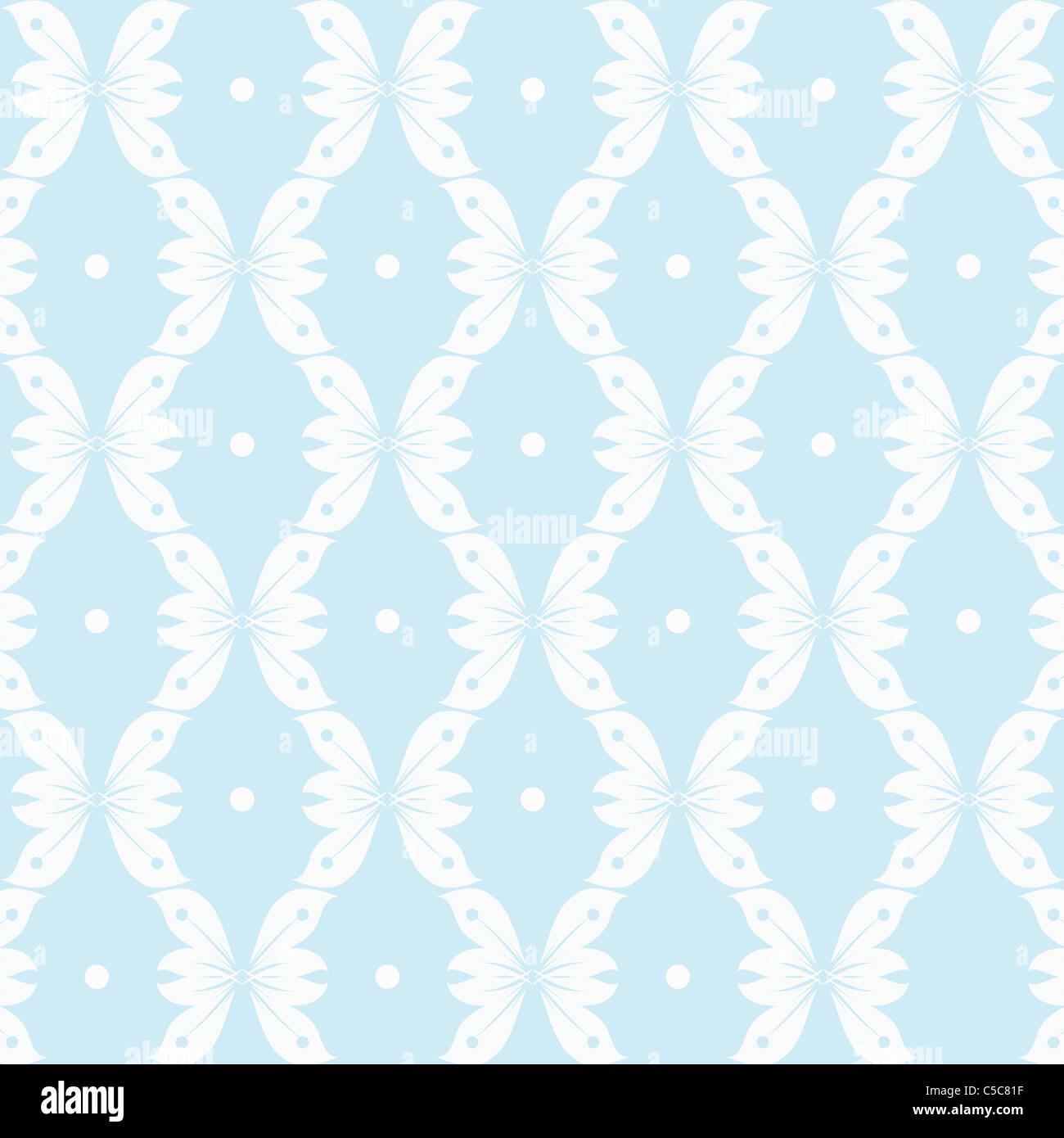 Abstract background of seamless floral pattern Stock Photo - Alamy