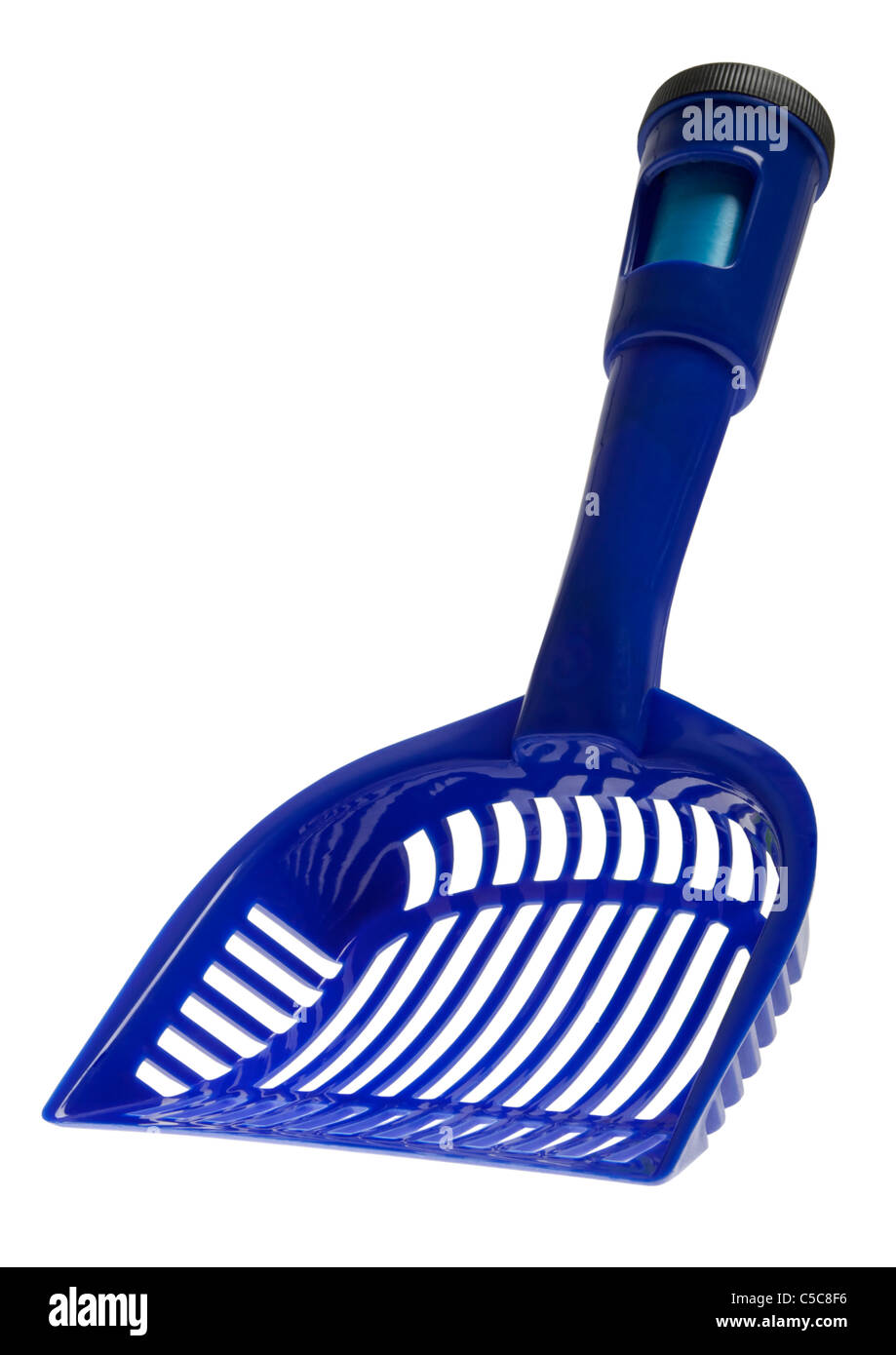 Poop scoop on white background Stock Photo Alamy