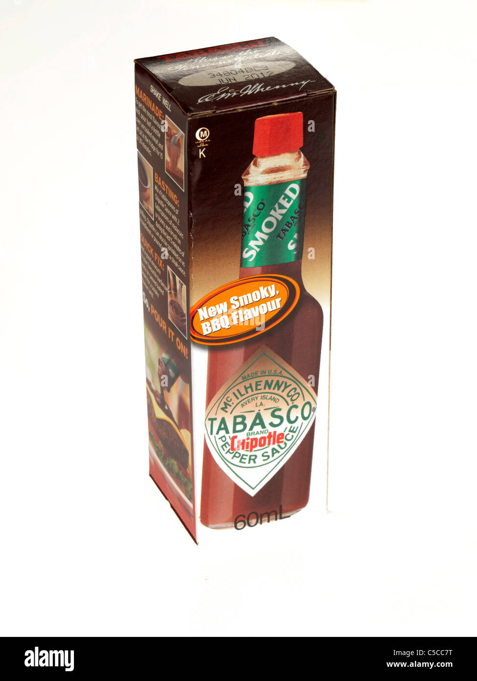 BBQ Flavoured Tabasco Sauce Stock Photo