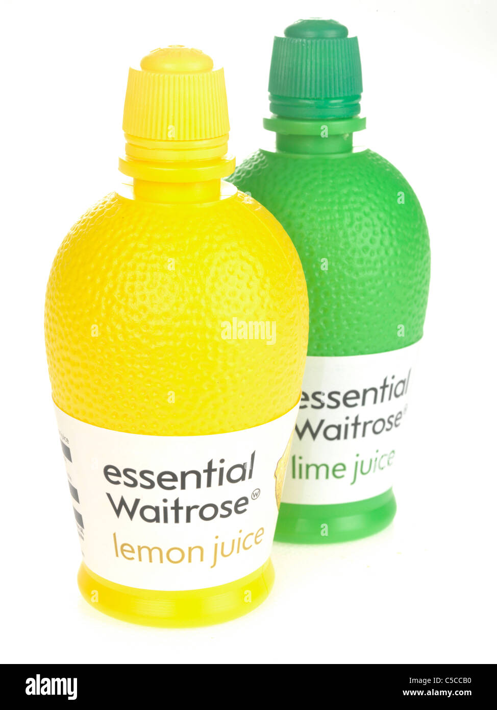 Lemon and Lime Juice Bottle Stock Photo Alamy