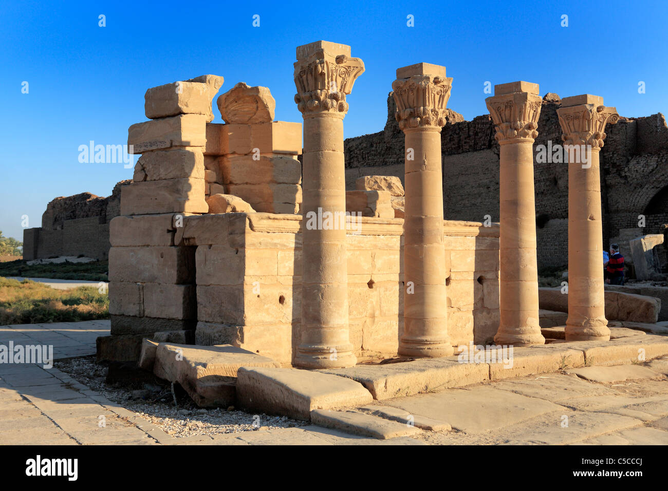 Little temple, Dendera, Egypt Stock Photo
