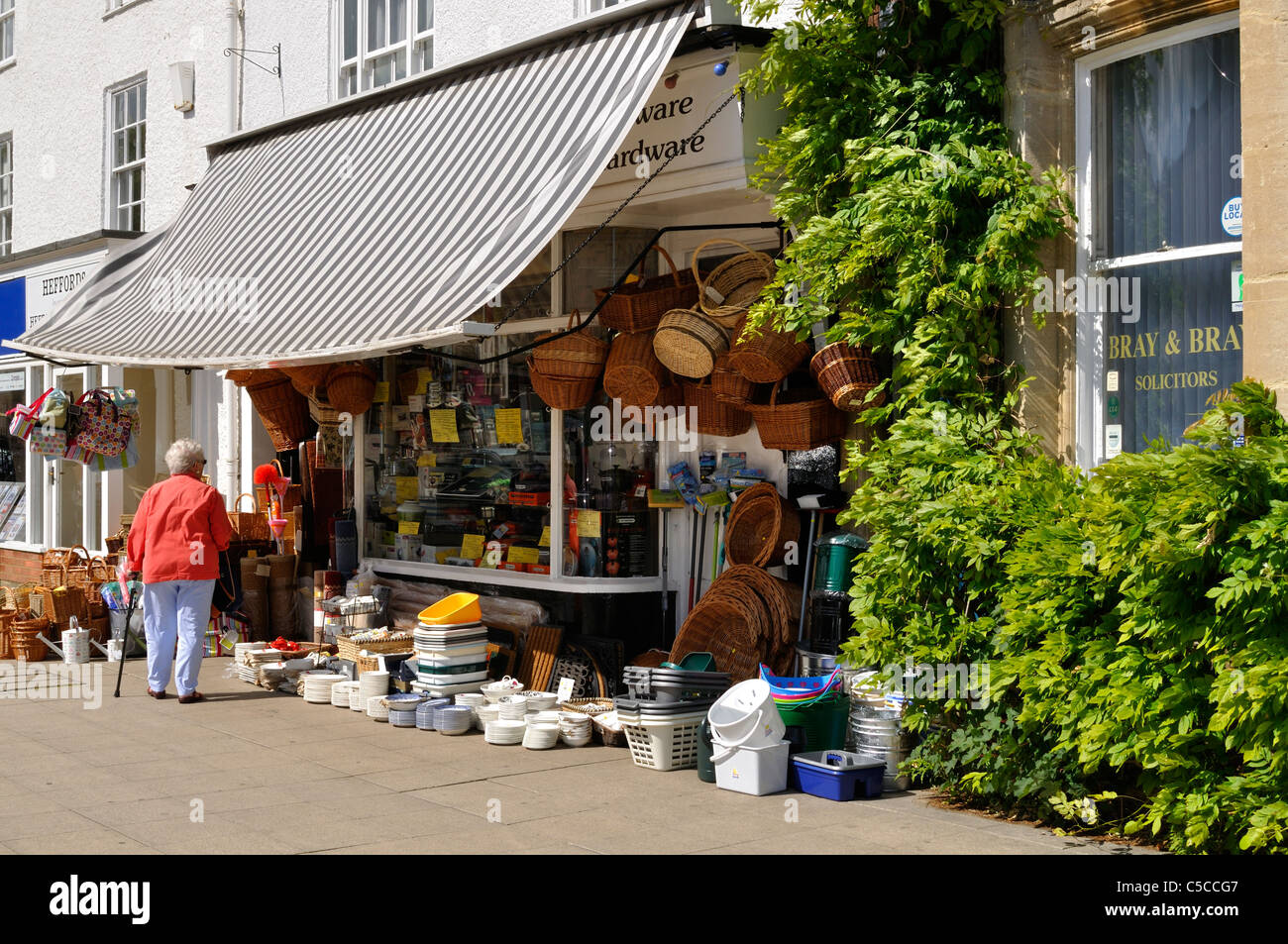 Frank Gilberts's Houseware and Hardware store on the High Street of