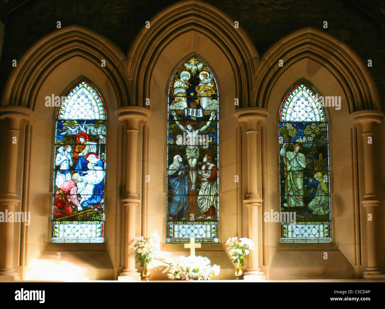 Birtley Church; Wark, Northumberland, England Stock Photo Alamy