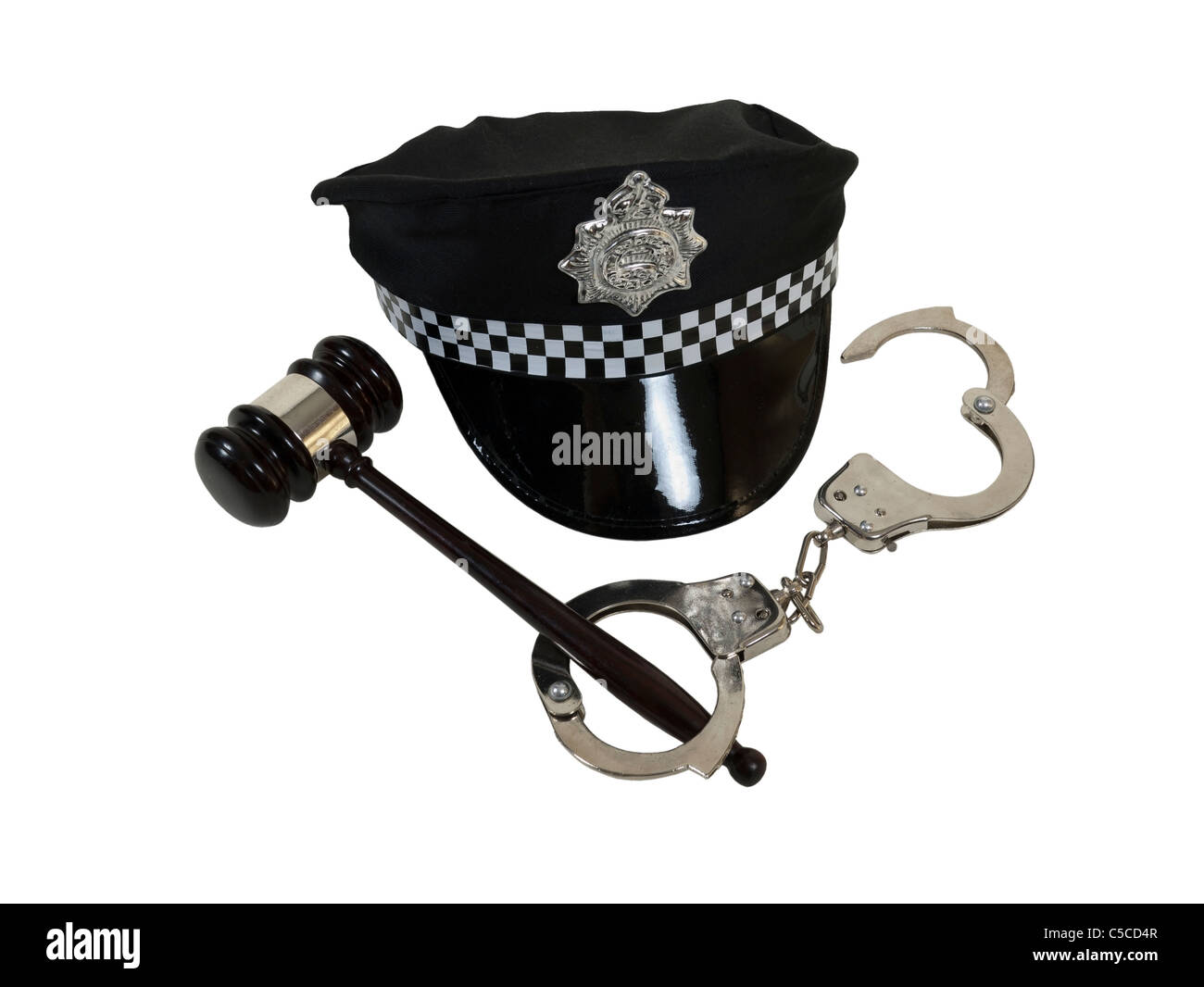 Police badge handcuffs hires stock photography and images Alamy