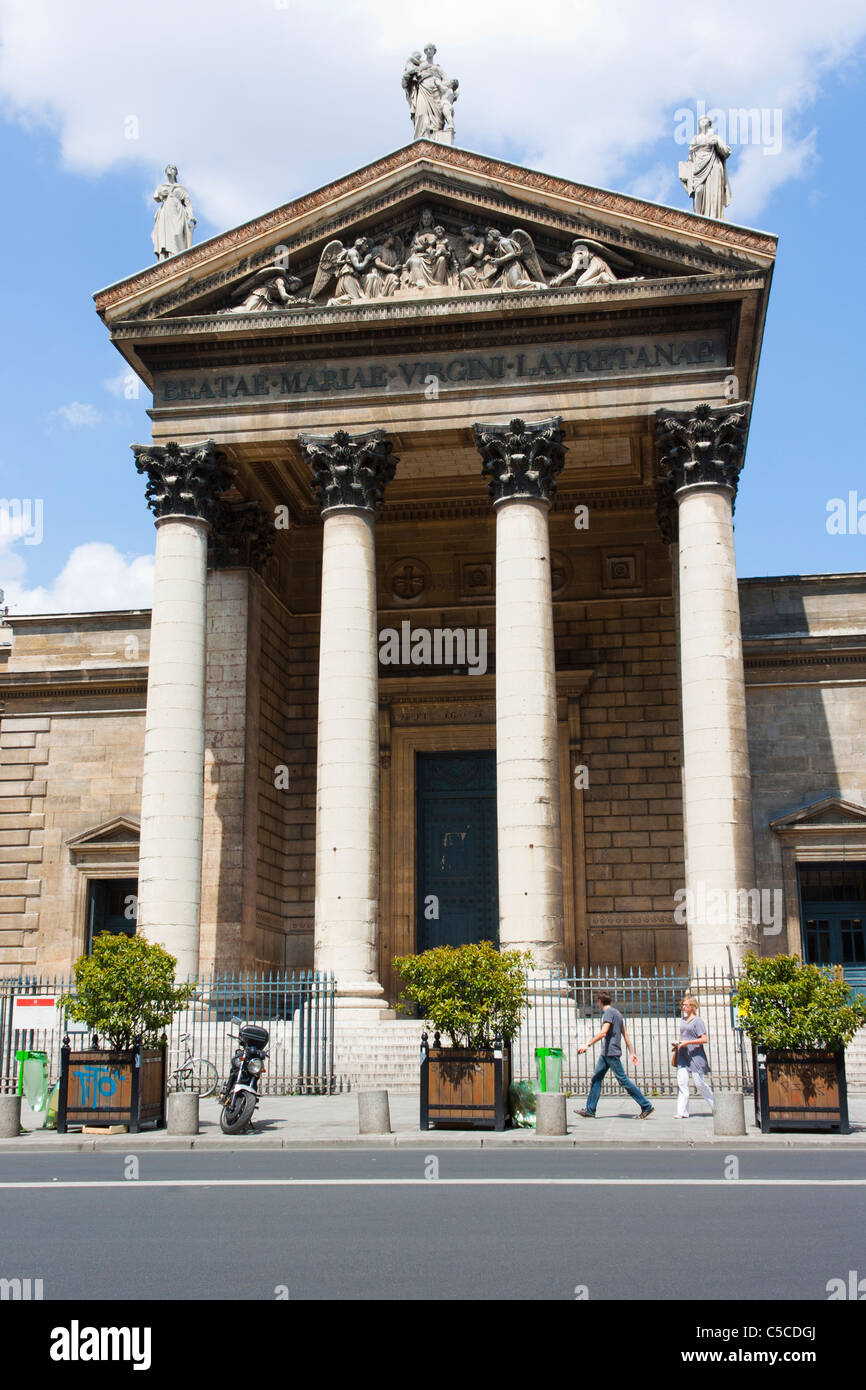 Notre Dame de Lorette church, Paris, France Stock Photo Alamy