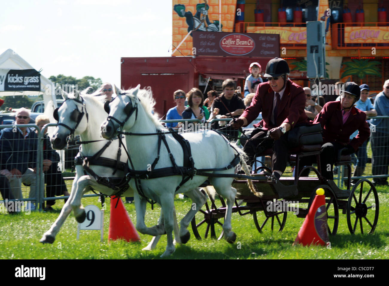Scurry racing at Cheshire game and country show at Cheshire Show Ground
