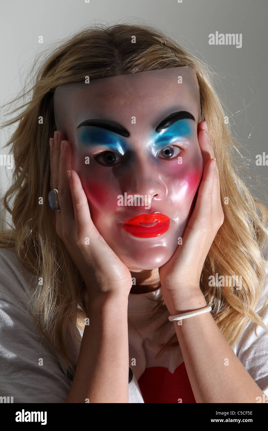 Botched Mask Botched plastic surgery hi-res stock photography and images - Alamy