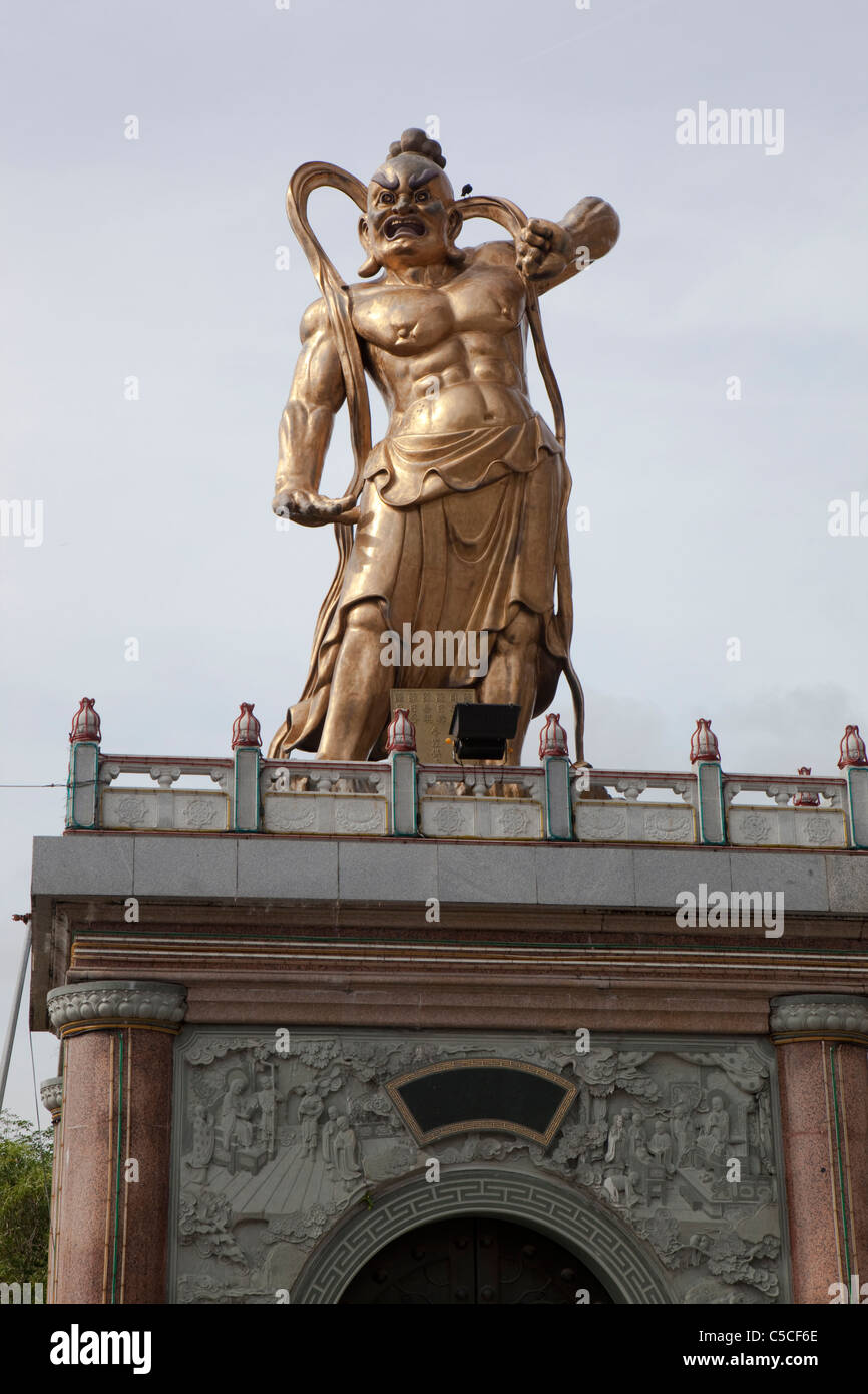 Kuan Yin Bronze Sculpture, Kek Lok Si Temple, Penang, Malaysia Stock