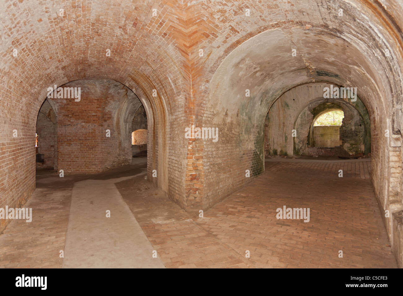 Fort Pickens National Historic site in Pensacola, Florida Stock Photo