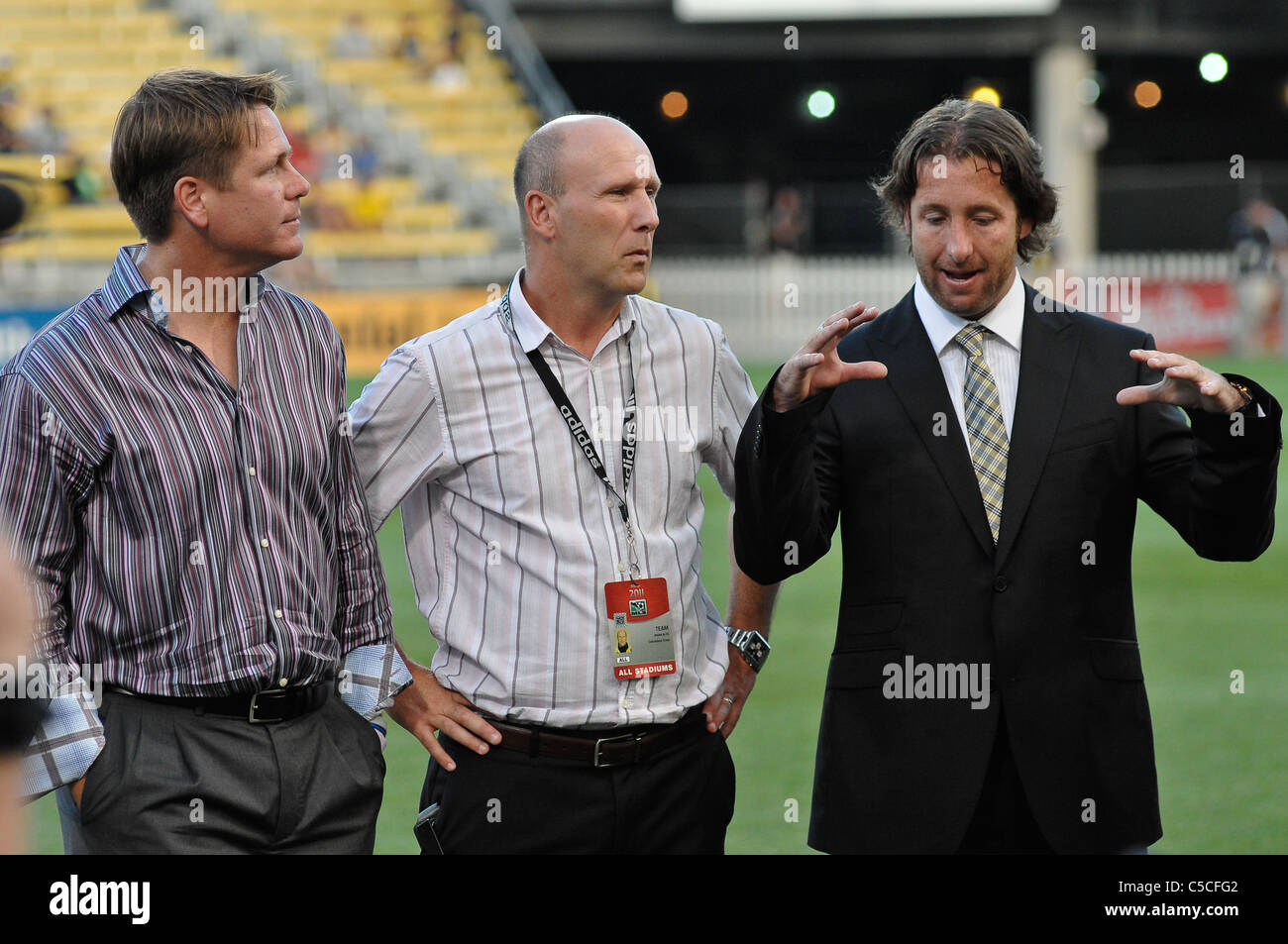 Brian McBride the first player to be inducted into the Columbus