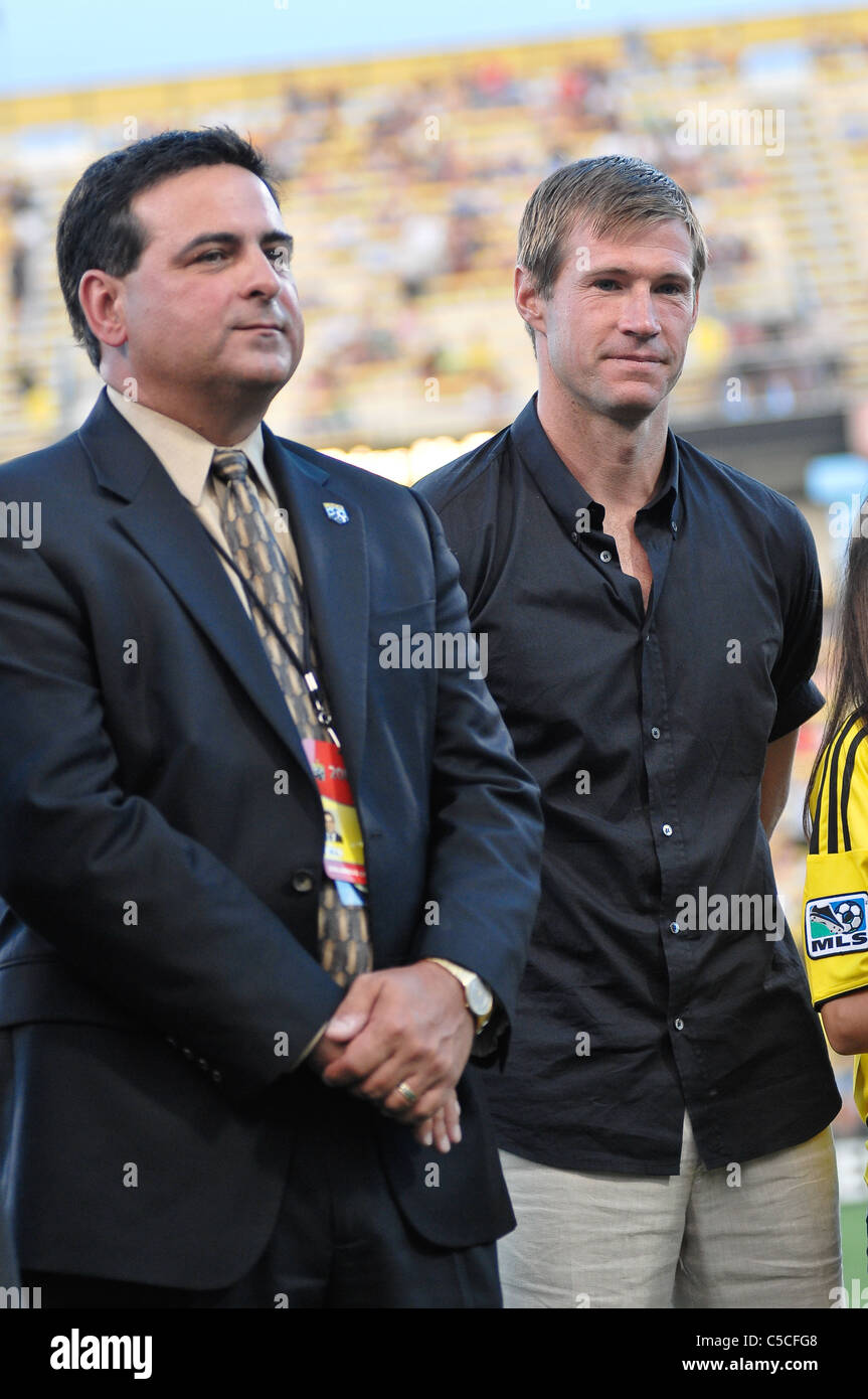 Brian McBride the first player to be inducted into the Columbus