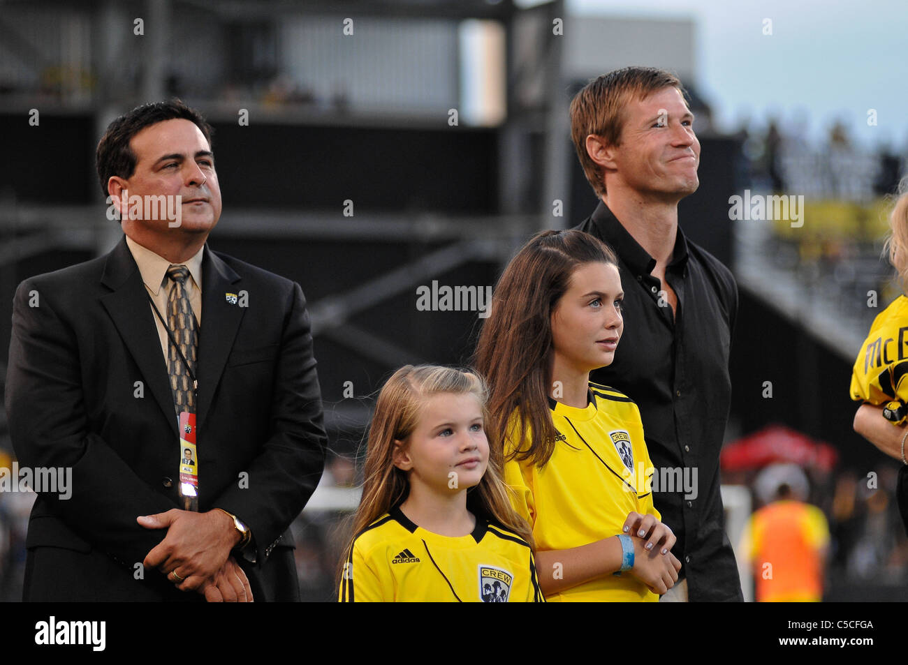 Brian McBride the first player to be inducted into the Columbus