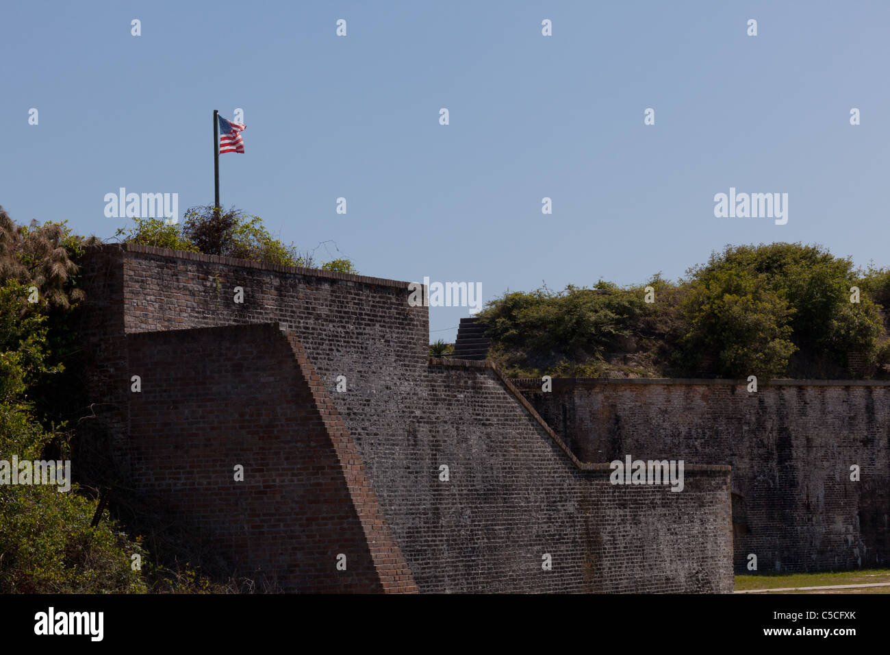 Fort Pickens National Historic site in Pensacola, Florida Stock Photo
