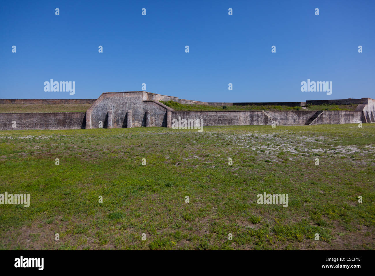 Fort Pickens National Historic site in Pensacola, Florida Stock Photo