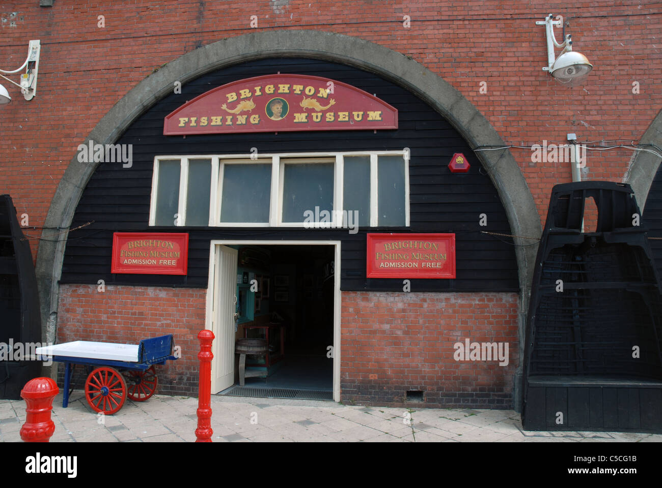 Brighton fishing museum sign hi-res stock photography and images - Alamy