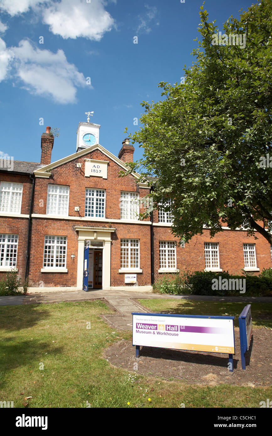 Weaver Hall salt museum and workhouse in Northwich Cheshire UK Stock Photo