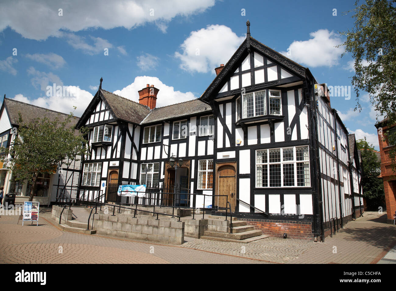 Brunner public library and salt museum in Northwich Cheshire UK Stock Photo