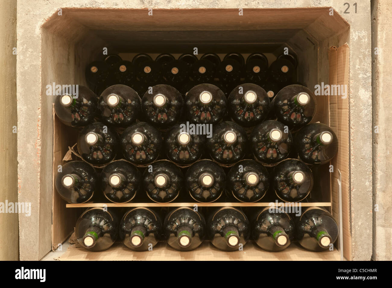 Bouza Wine cellar, Montevideo, Uruguay, South America Stock Photo