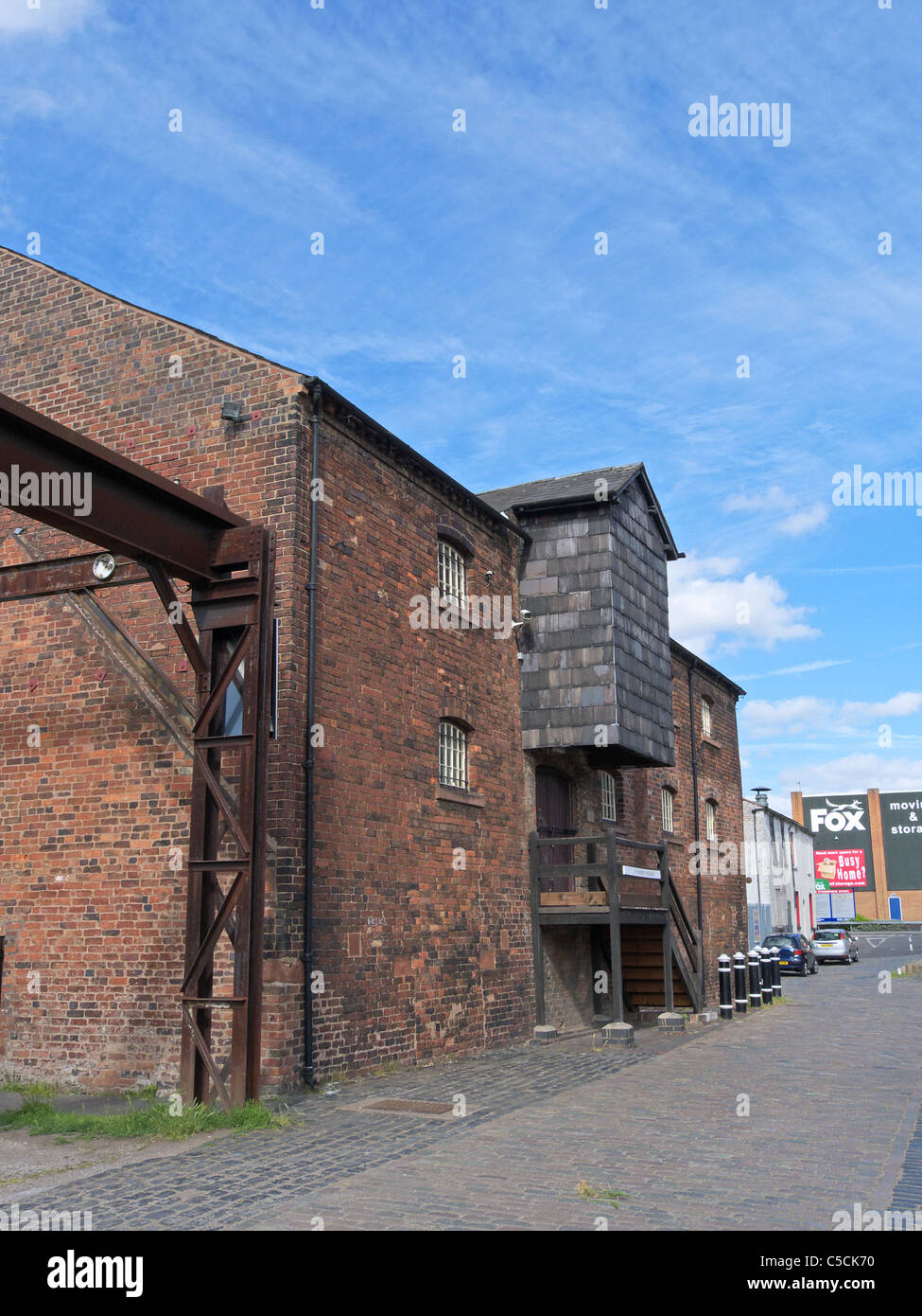 The Bonded Warehouse on the Stourbridge Canal, Stourbridge, West