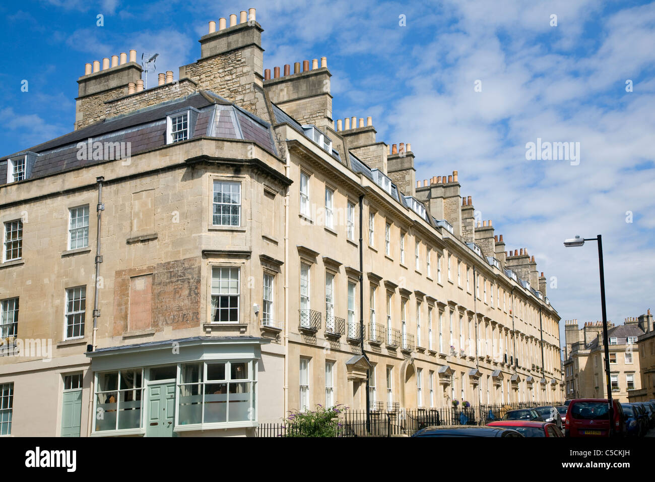 town houses, Rivers Street, Bath, England Stock Photo Alamy