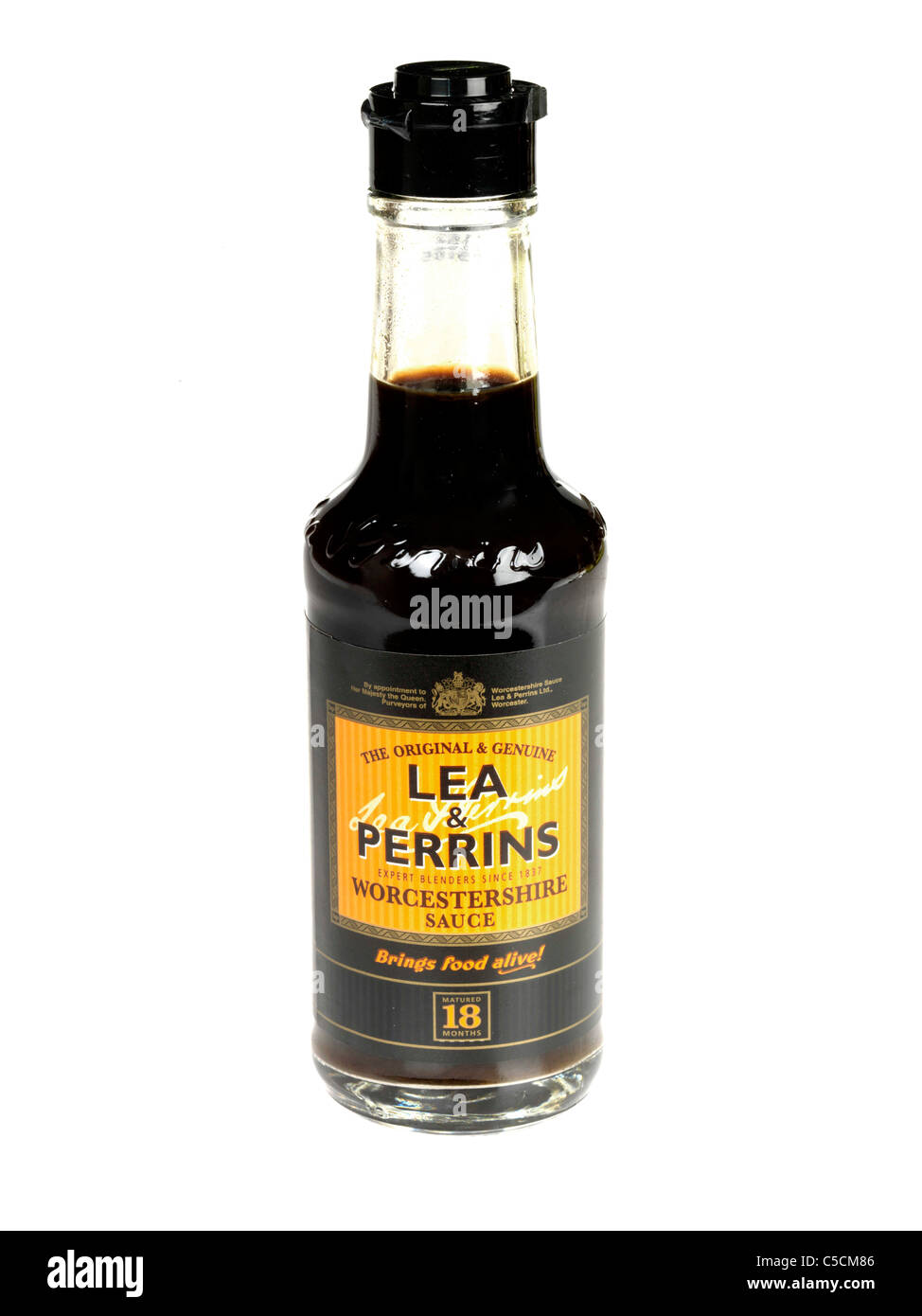 Bottle Lea & Perrins Sauce Stock Photo - Alamy