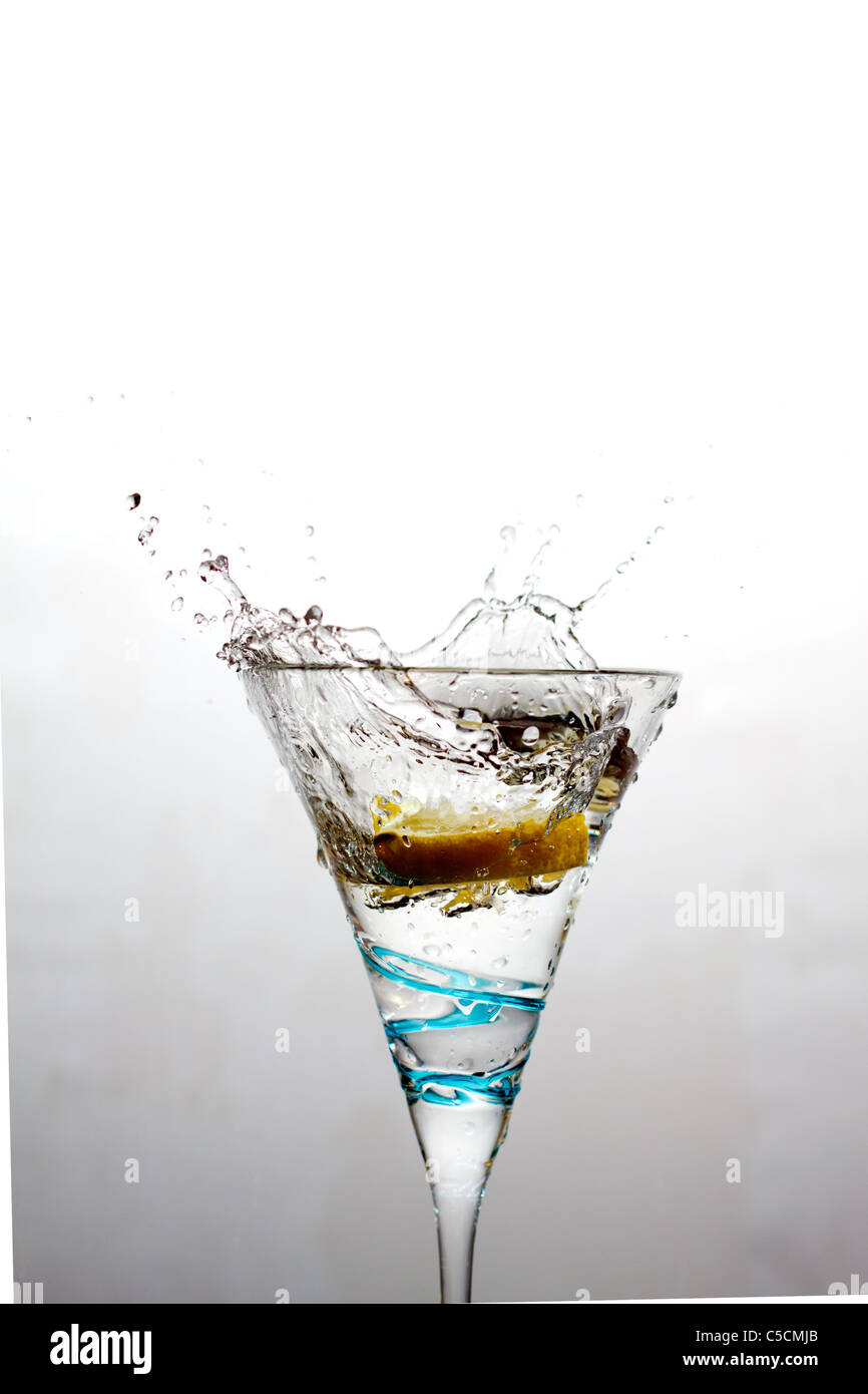 Fruit Splash in Drink Stock Photo Alamy