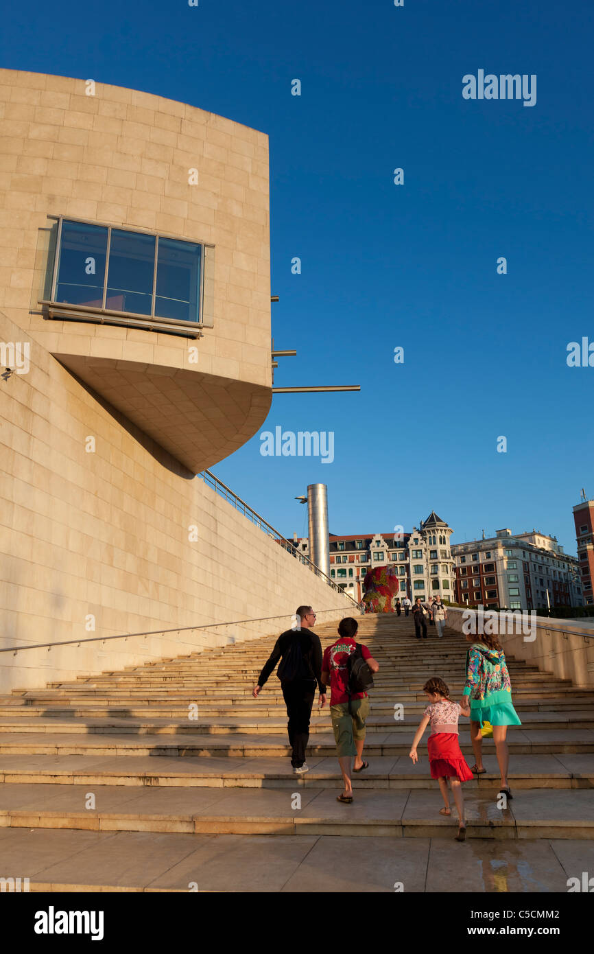 Guggenheim museum, Bilbao, Bizkaia, Spain Stock Photo