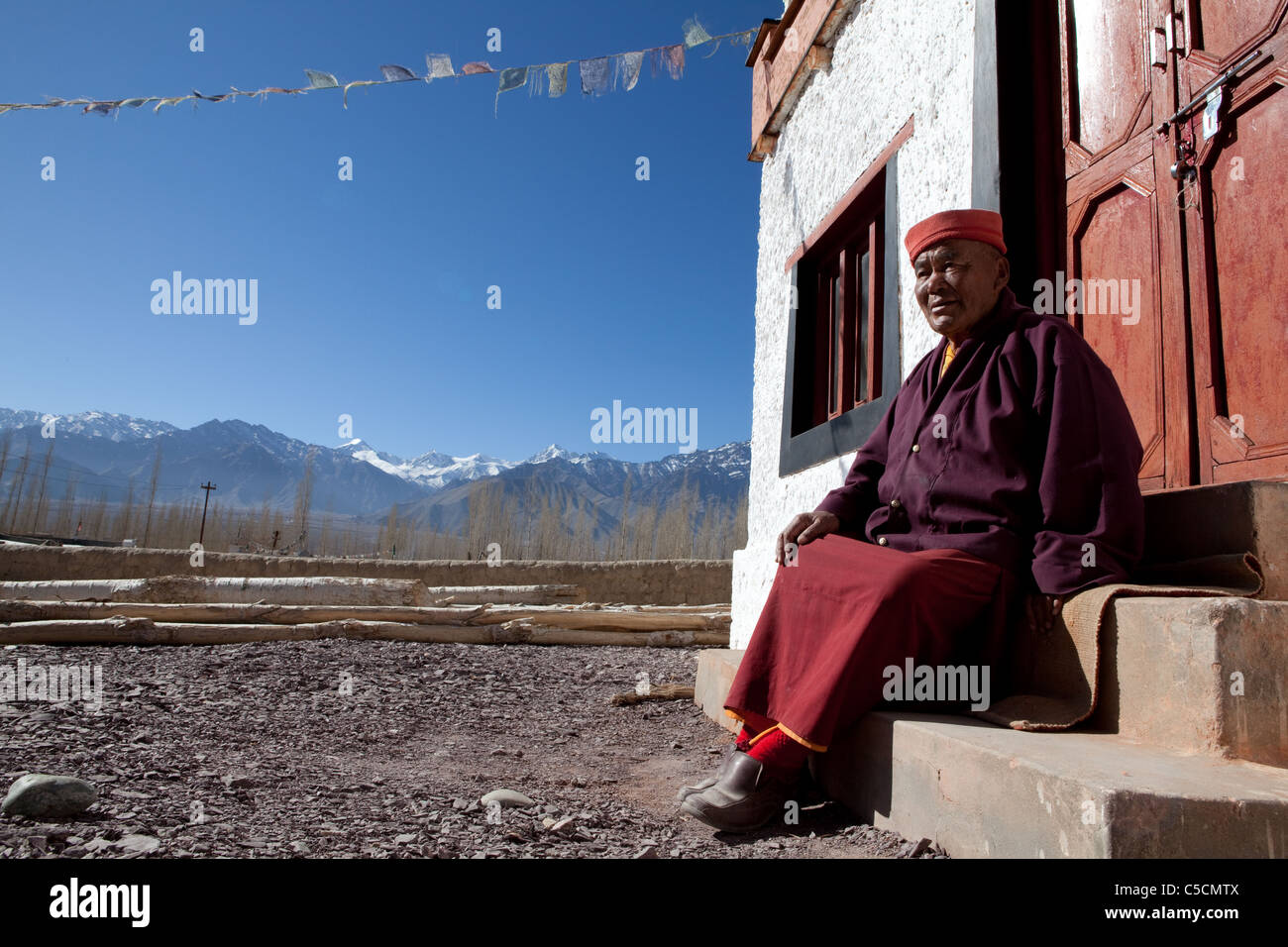 Angshi Rinpoche (75) is a Buddhist monk. He believes the climate is ...