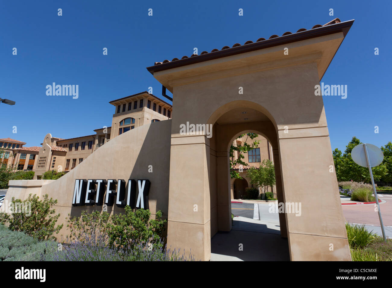 Netflix Headquarters, Los Gatos, CA Stock Photo Alamy
