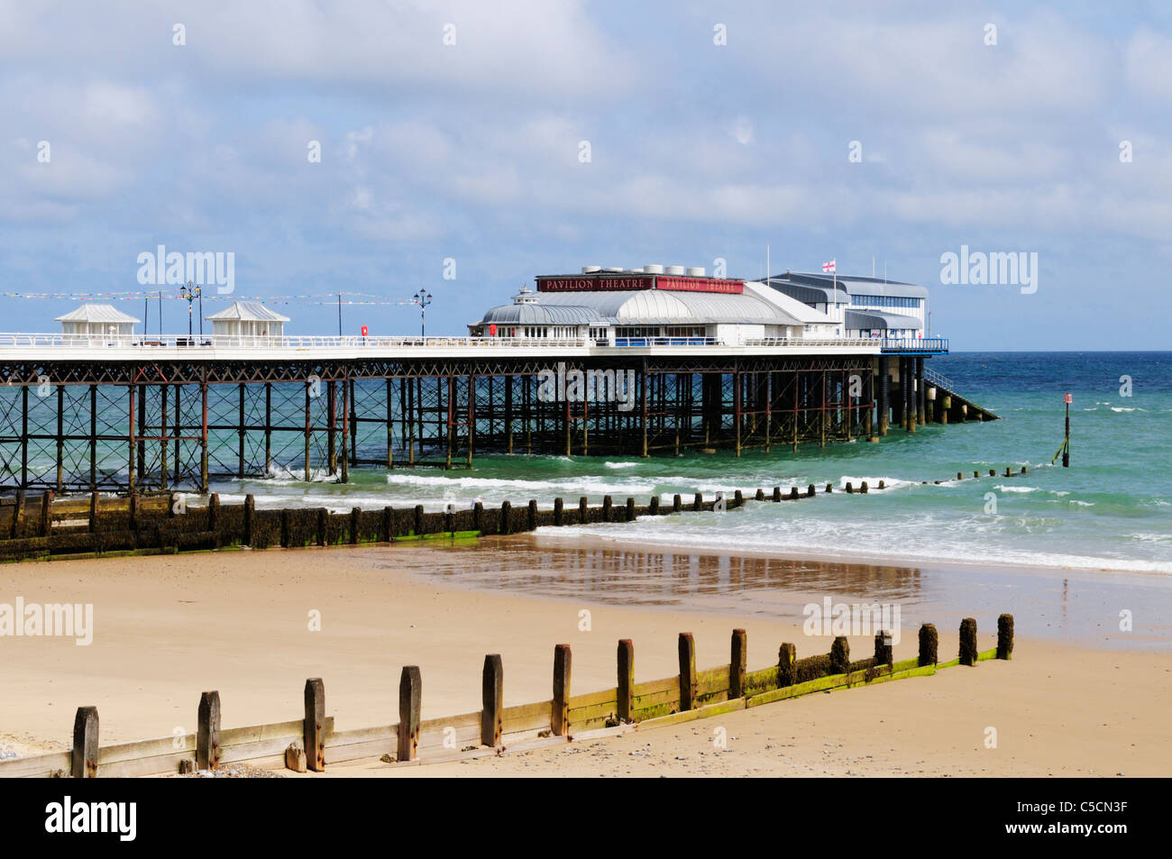 Cromer Pier, Norfolk, England, UK Stock Photo