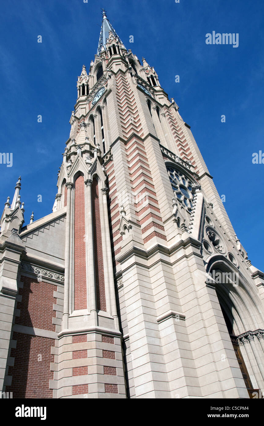 neo-gothic San Isidro cathedral, San Isidro, Buenos Aires, Argentina Stock Photo