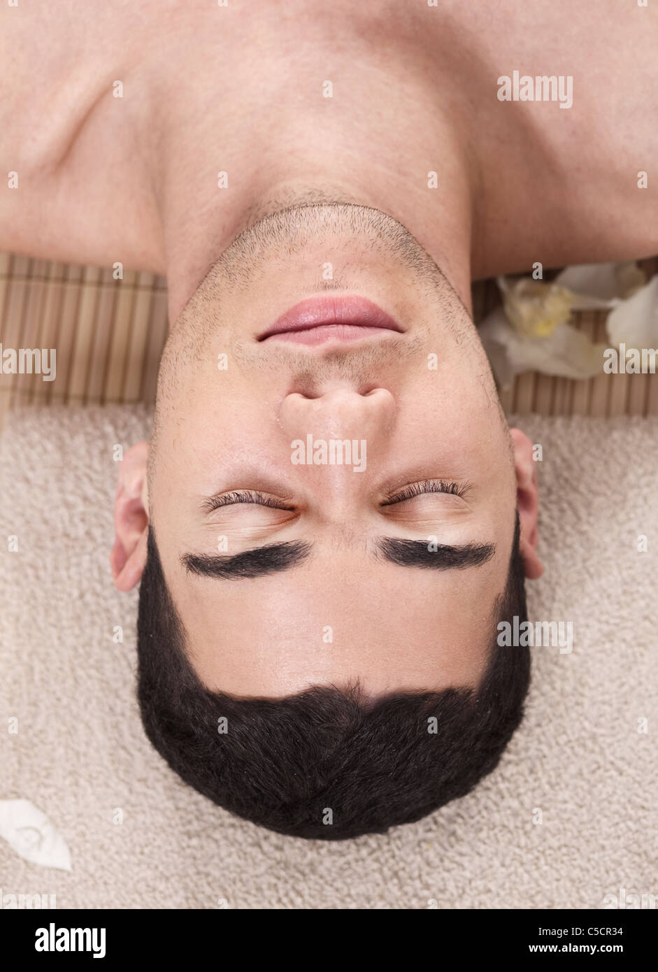 Hand Some Spa Handsome man in spa hi-res stock photography and images - Alamy