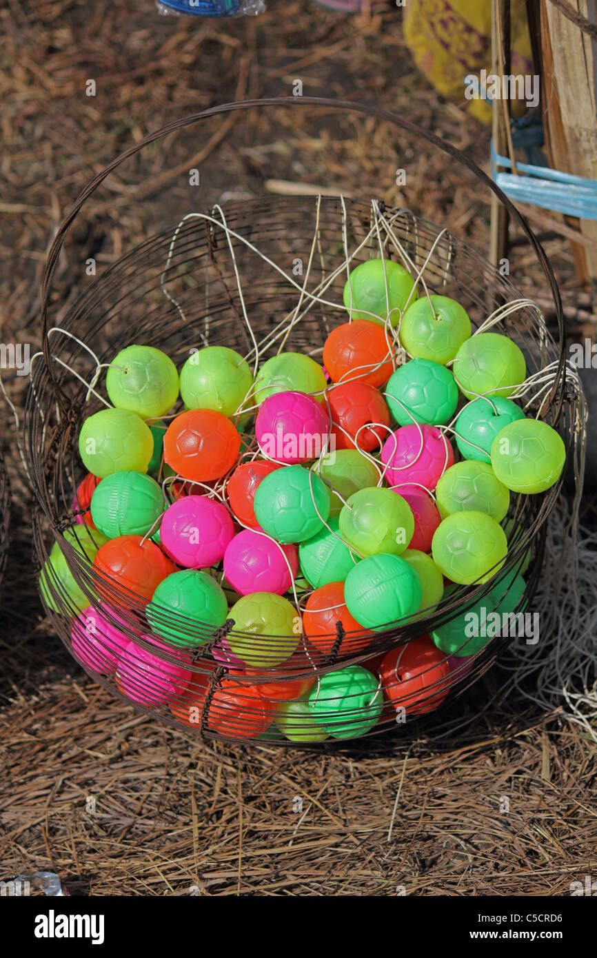 Plastic Balls For sell, India Stock Photo Alamy