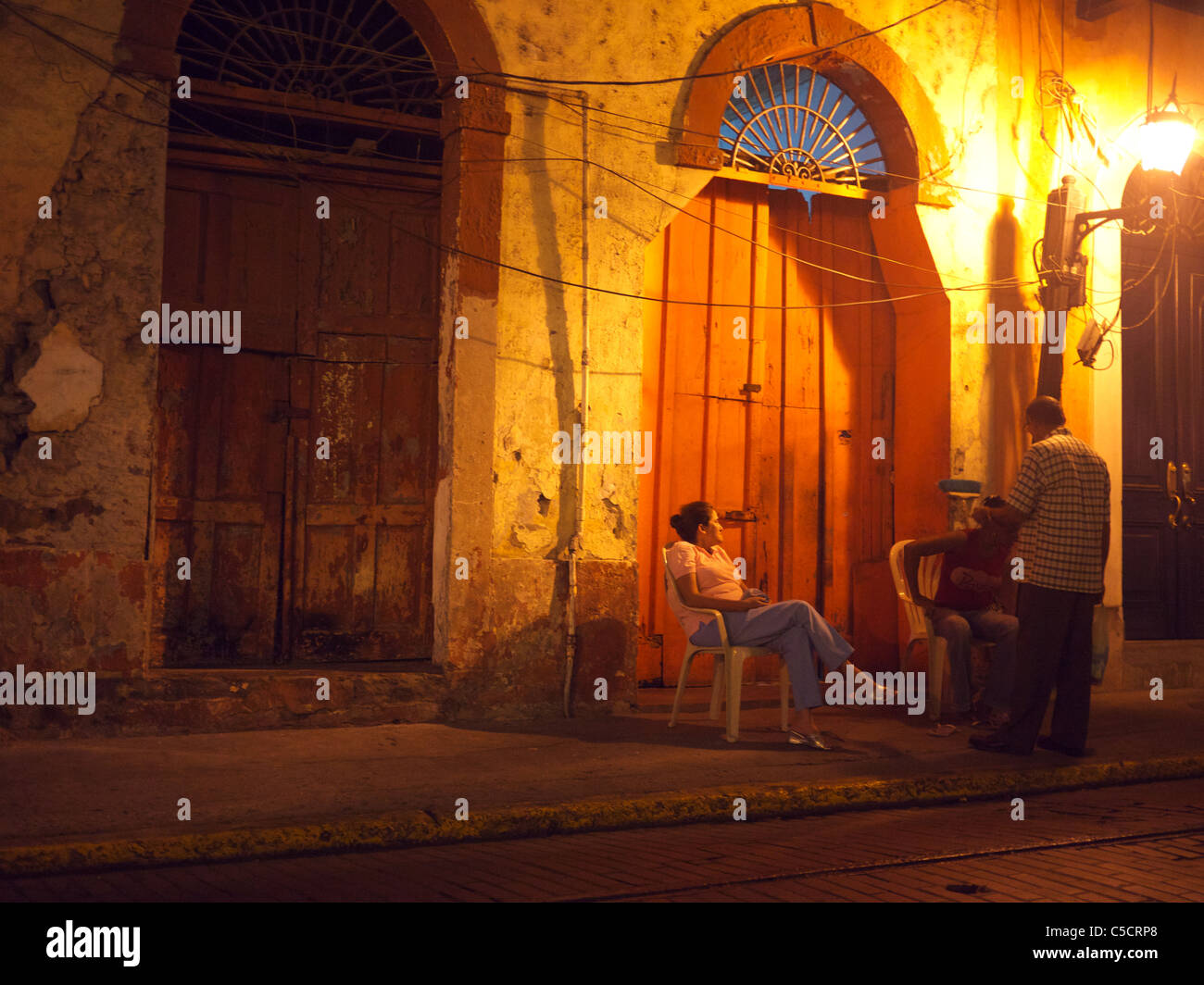 Panama City Casco Viejo Casco Antiguo Stock Photo Alamy