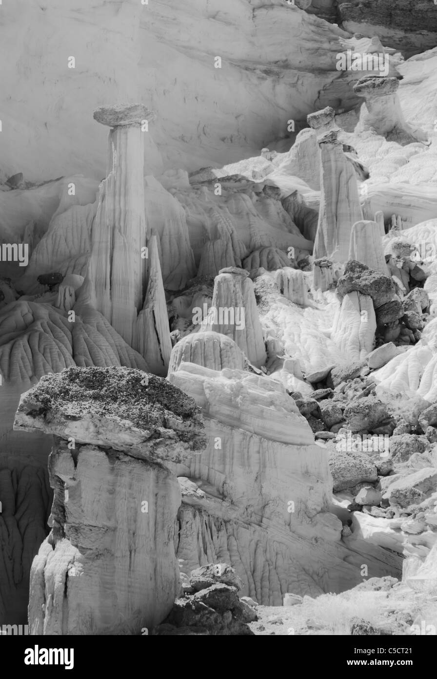 Wahweap Hoodoos, Grand Staircase-Escalante National Monument Stock Photo