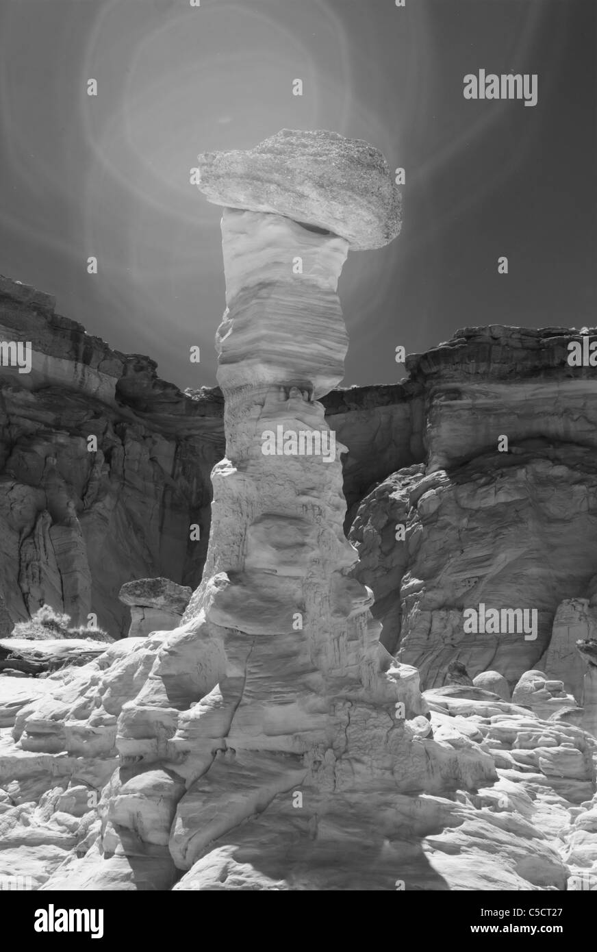 Wahweap Hoodoos, Grand Staircase-Escalante National Monument Stock Photo