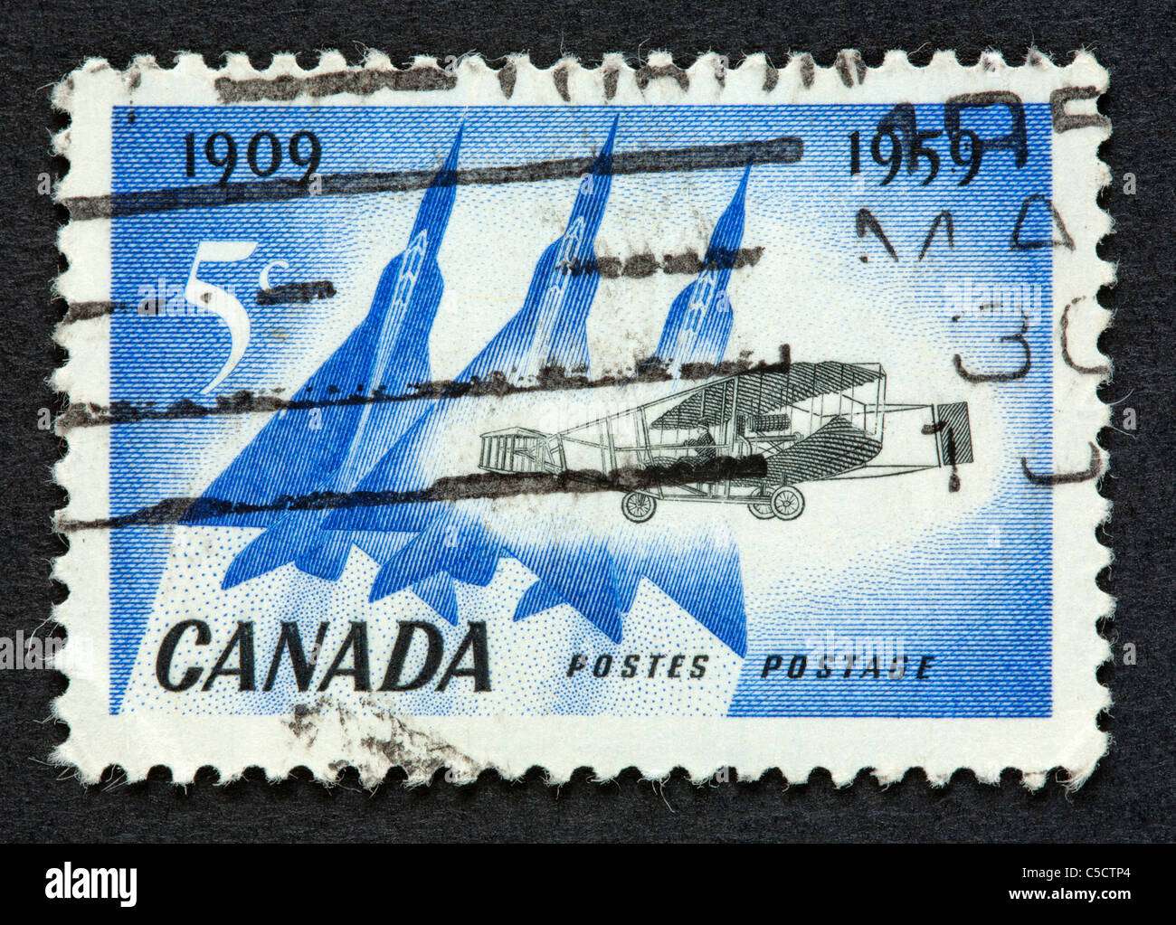 Canadian postage stamp Stock Photo Alamy