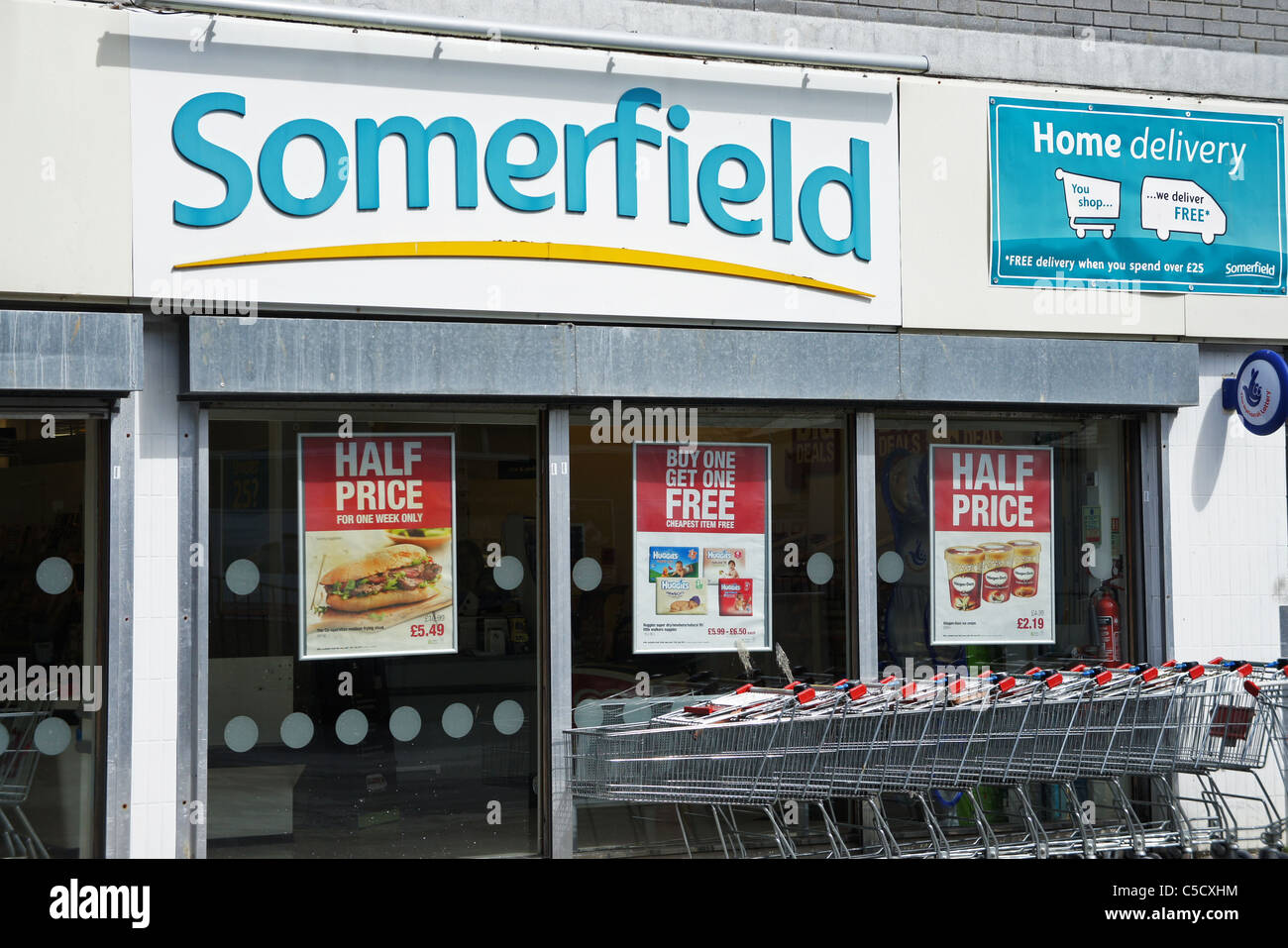 Somerfield store UK Stock Photo