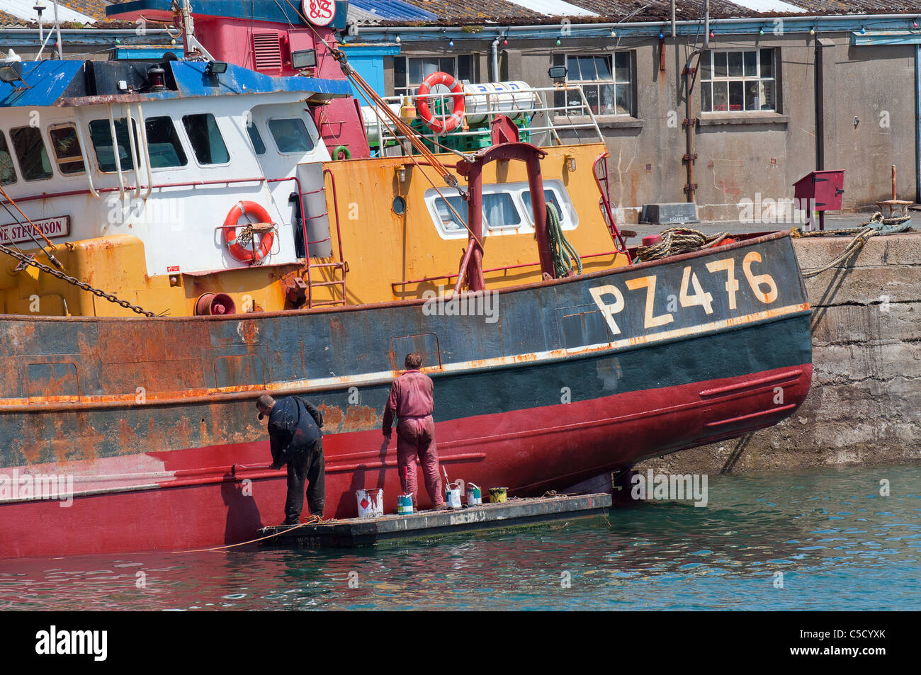 Fishing industry hull hires stock photography and images Alamy