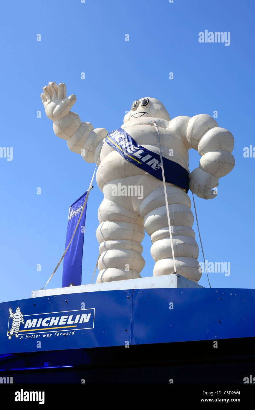 The Michelin Man Stock Photo