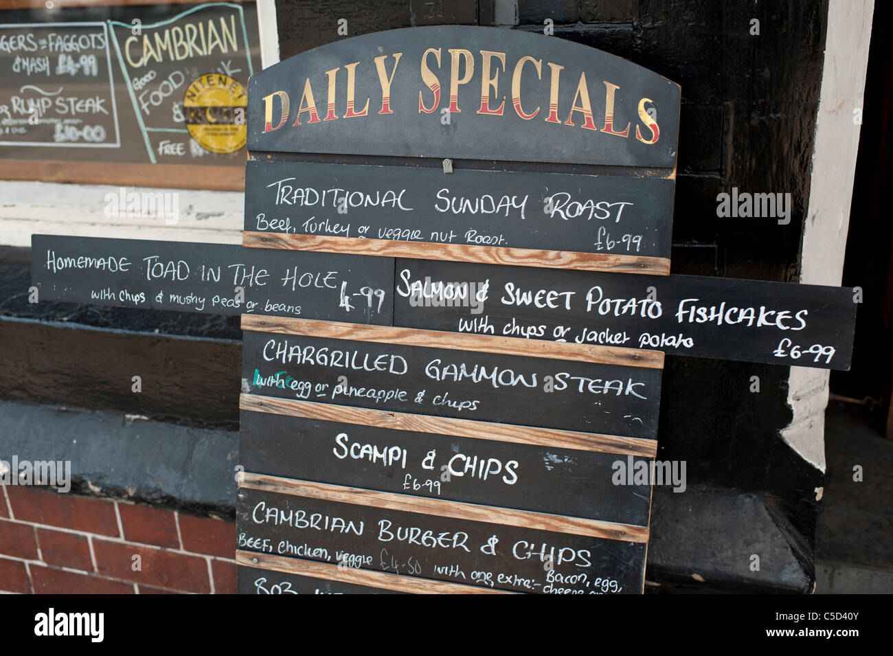 daily-specials-board-hi-res-stock-photography-and-images-alamy