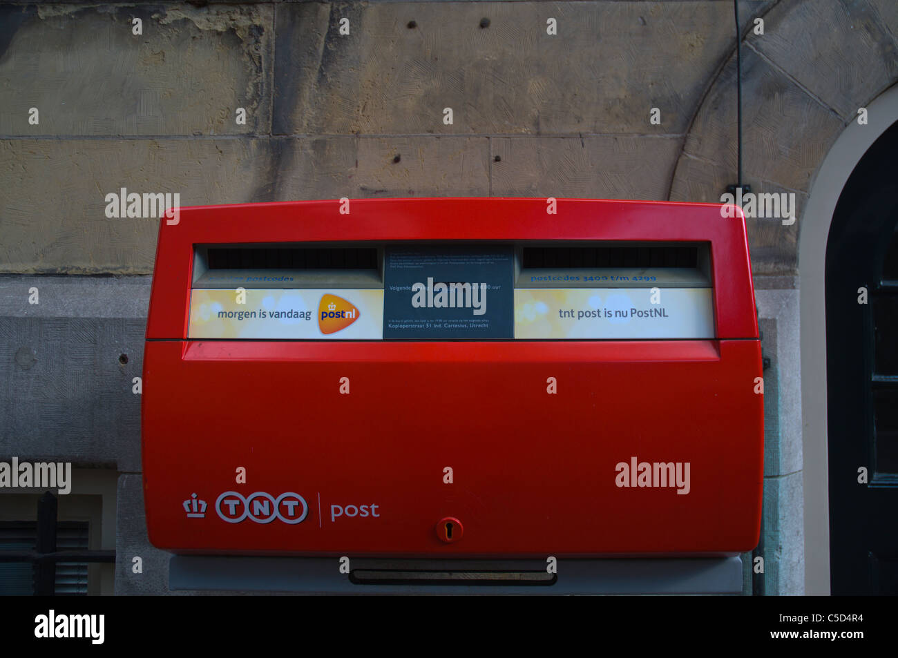PostNL postal mail letter box Utrecht city the Netherlands Europe Stock  Photo - Alamy