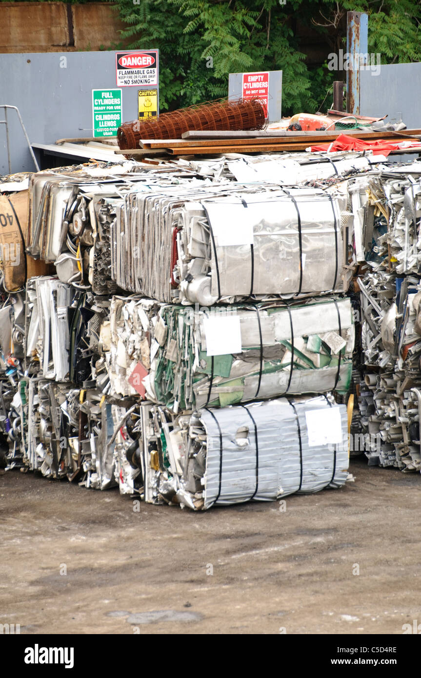 Scrap Metal Junk Yard, Brooklyn, New York City Stock Photo Alamy