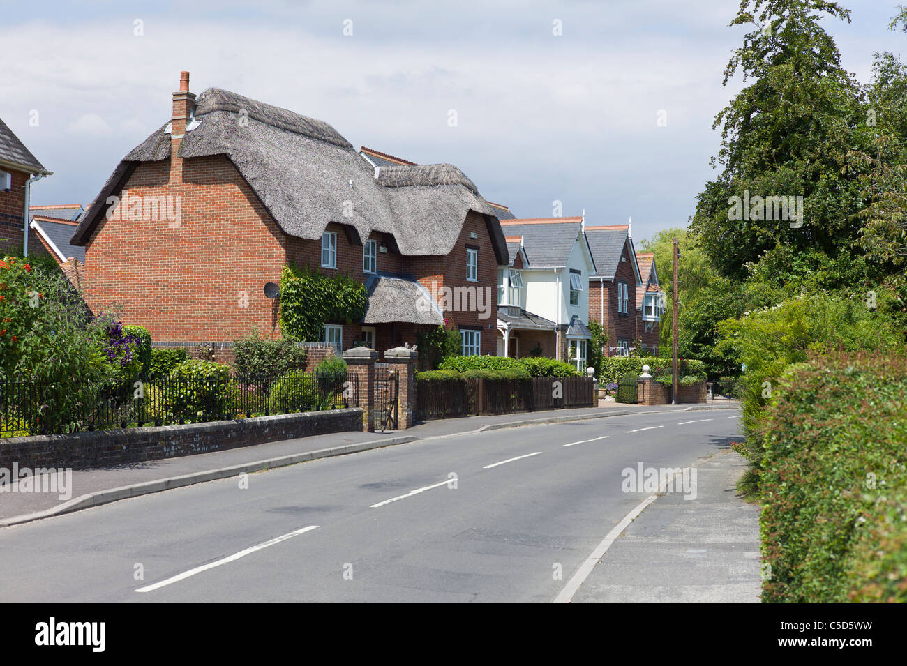 Lychett Matravers village in Dorset England UK Stock Photo Alamy