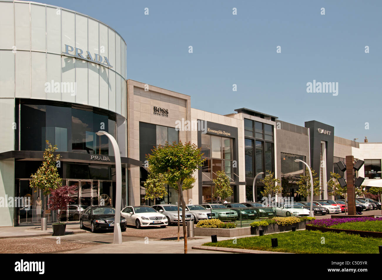 Prada Boss Istanbul Istinye Park shopping mall is a unique urban Stock  Photo - Alamy