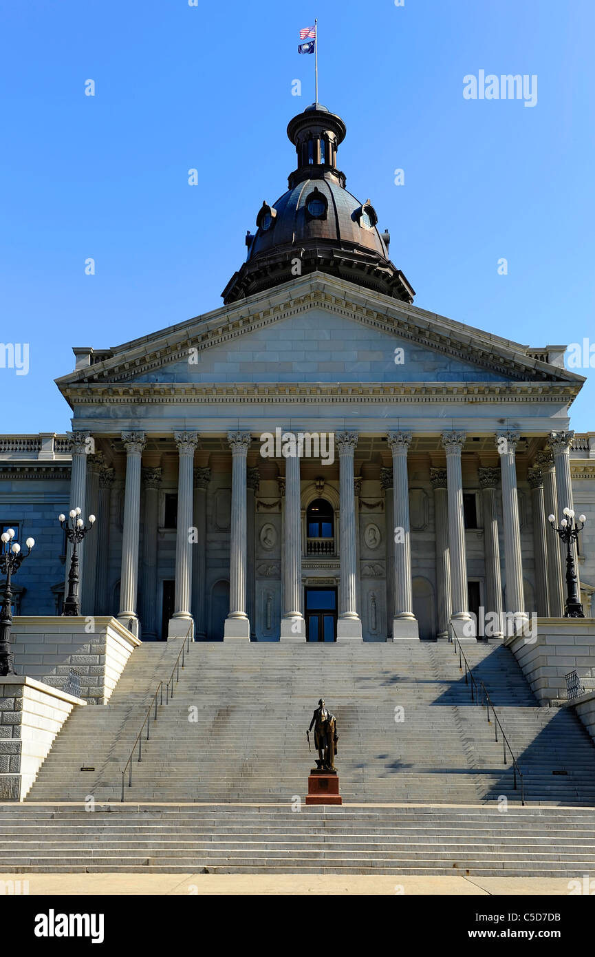 Columbia South Carolina Buildings Statues and Landmarks on the State