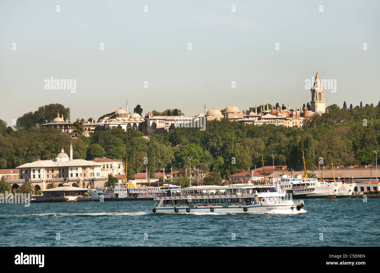 Istanbul Turkey Turkish Bosphorus Topkapi Palace Stock Photo