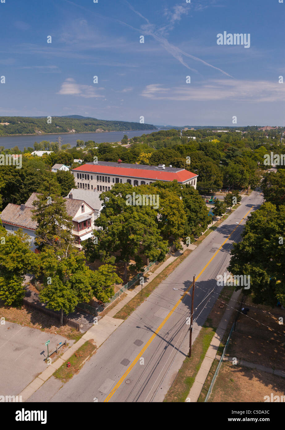 POUGHKEEPSIE, NEW YORK, USA View of Poughkeepsie Stock Photo Alamy
