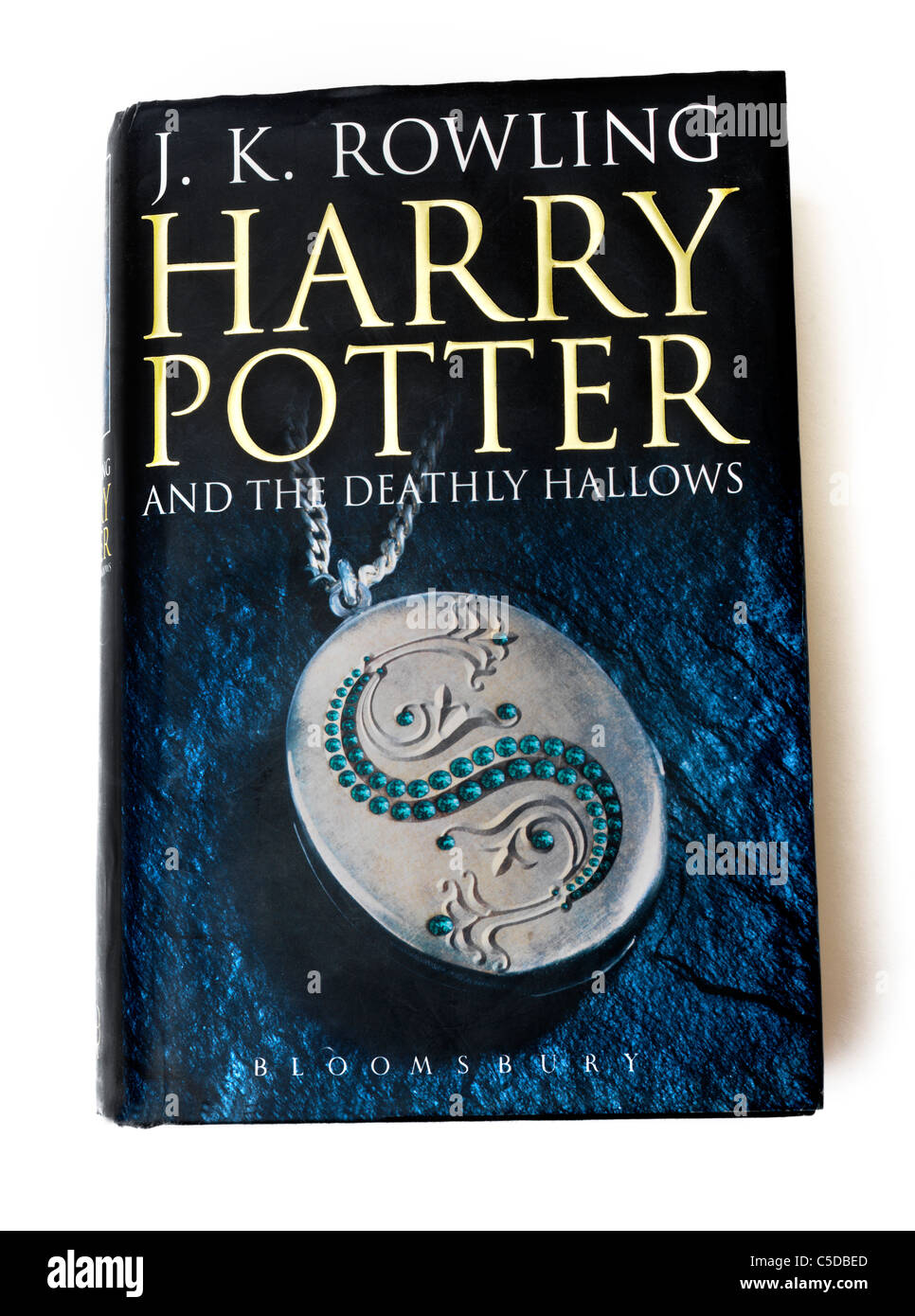 Harry Potter And The Deathly Hallows Book By J. K. Rowling Stock Photo