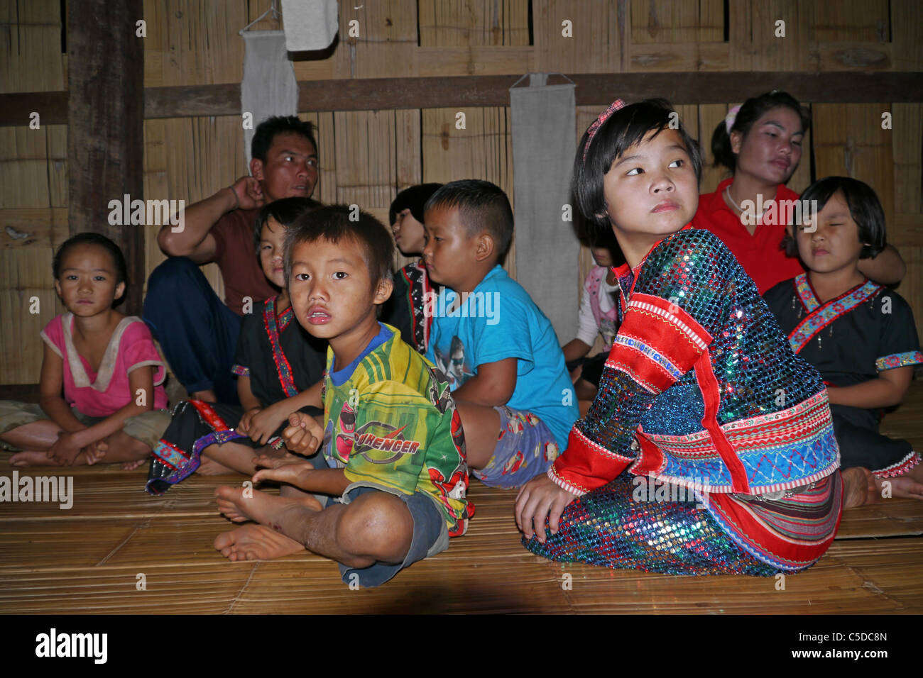 THAILAND Lahu children of Pan Tong village. photo by Sean Sprague Stock